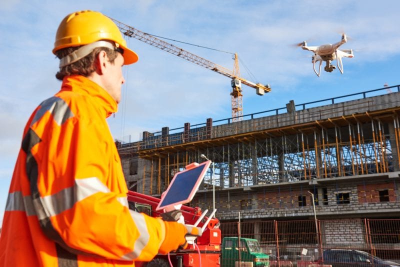 Drones aplicados a la edificación